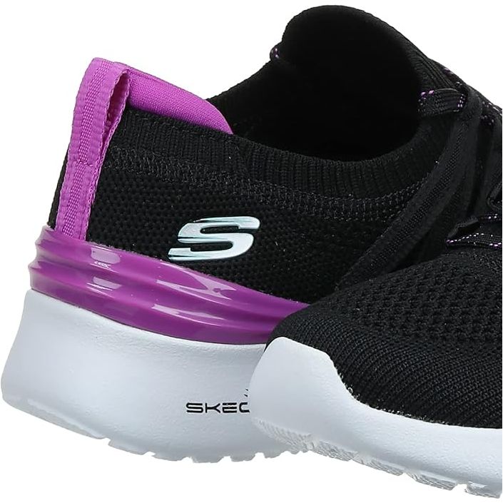 SKECHERS AIR DYNAMIGHT-BRIGHT CHEER, JOGGESKO DAMEFunksjoner:

Skechers Memory Foam™ dempet komfortsåle
Skech-Air® luftdempet, støtabsorberende mellomsåle
Stretch Fit® design for sokk-lignende komfort
Laget med 100%